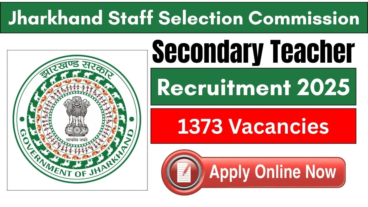 JSSC Secondary Teacher Recruitment 2025
