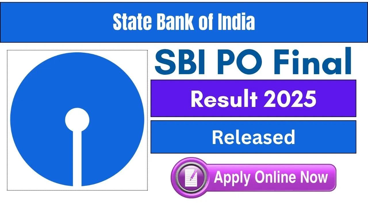 SBI PO Final Result 2025