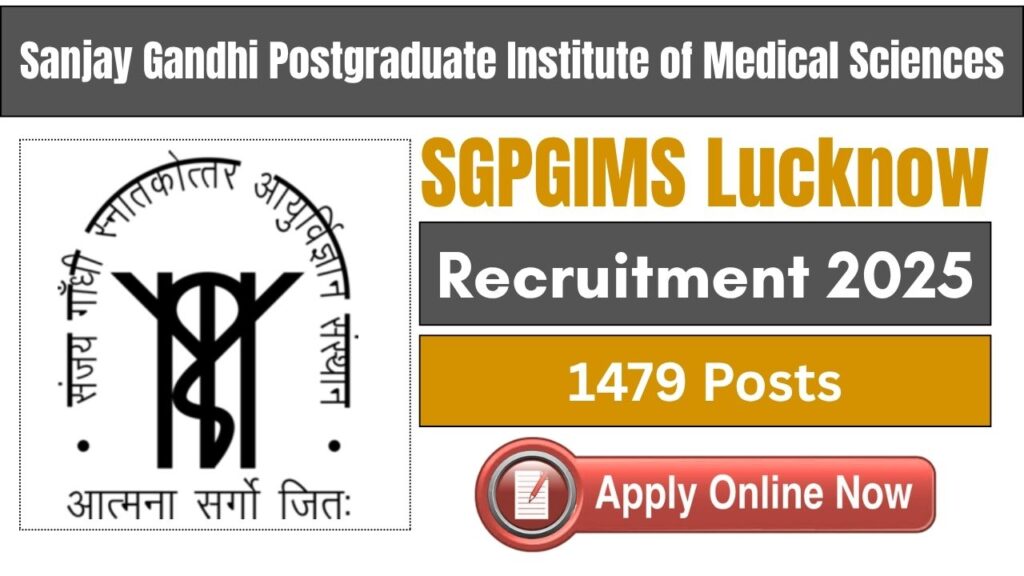 sgpgims-lucknow-recruitment